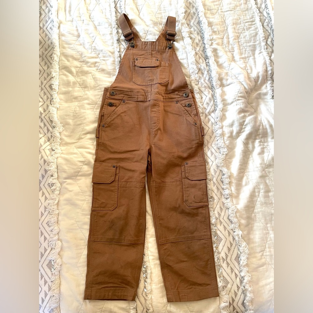Duluth Trading Co Kids Tan Overalls